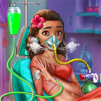 Free online flash games - Exotic Princess Mission Accident ER game - Games2Dress 