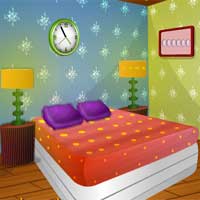 Free online flash games - KnfGame Colorful Log House Escape game - WowEscape