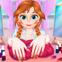 Free online flash games - Princess Annie Nails Salon ZeeGames game - Games2Dress 
