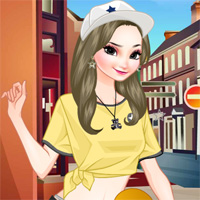Free online flash games - Skater Girl LoliGames game - Games2Dress 