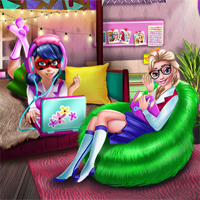 Free online flash games - BFFs After Party Dorm game - Games2Dress 