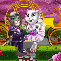 Free online flash games - Angie Spring Wedding ZeeGames game - Games2Dress 