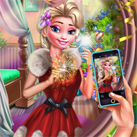 Free online flash games - New Year Insta Selfie game - Games2Dress 