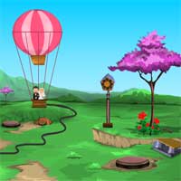 Free online flash games - Games4Escape Love Parachute Escape game - Games2Dress 