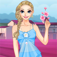 Free online flash games - Blossom Dresses LoliGames game - Games2Dress 
