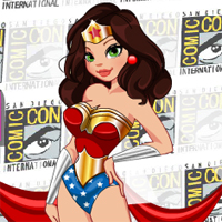 Free online flash games - Editors Pick Comic Con Gamesforgirls game - Games2Dress 