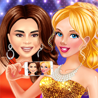 Free online flash games - Stars And Royals BFF Party Night game - Games2Dress 