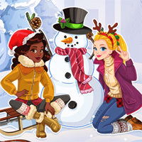 Free online flash games - Do you wanna build a snowman game - Games2Dress 