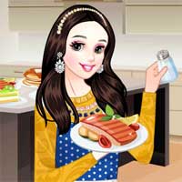 Free online flash games - Princess Chef game - Games2Dress 