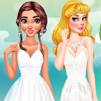 Free online flash games - Princess Wedding Theme Tropical EgirlGames game - Games2Dress 