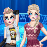 Free online flash games - Ice Queen Life Cycle game - Games2Dress 