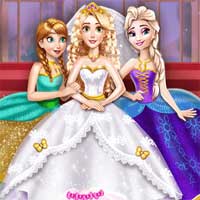 Free online flash games - Goldie Princess Wedding game - Games2Dress 