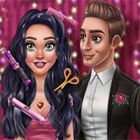 Free online flash games - Princess Romantic Date Hairstyle game - Games2Dress 