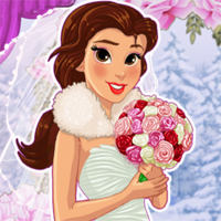 Free online flash games - Beautys Winter Wedding game - Games2Dress 