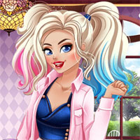 Free online flash games - Villain Girl Power CuteZee game - Games2Dress 