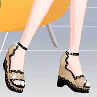 Free online flash games - Super Shoes game - Games2Dress 