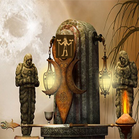 Free online flash games - 365Escape Scary Temple Escape game - Games2Dress 