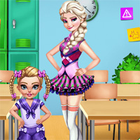 Free online flash games - First Day Of School Playdora game - Games2Dress 