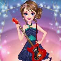 Free online flash games - Singer Contest Face game - Games2Dress 