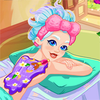 Free online flash games - Crystals Spring Spa Day game - Games2Dress 