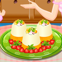 Free online flash games - Panna Cotta TopCookingGames game - Games2Dress 