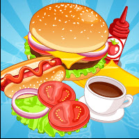 Free online flash games - Burger Hotdog Stand game - Games2Dress 