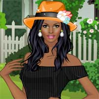 Free online flash games - Off Shoulder game - Games2Dress 