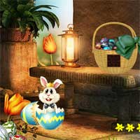 Free online flash games - 365Escape Magic Easter Garden Escape game - Games2Dress 