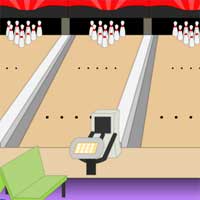 Free online flash games - MouseCity Toon Escape Bowling Alley game - Games2Dress 