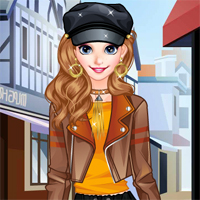 Free online flash games - Leather Jackets LoliGames game - Games2Dress 