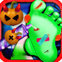 Free online flash games - Crazy Halloween Nail Doctor game - Games2Dress 