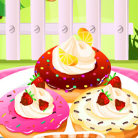 Free online flash games - Fluffy Cake Doughnuts Gamesmiracle game - Games2Dress 