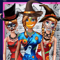 Free online flash games - Halloween Doll Creator Playdora game - Games2Dress 