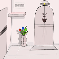 Free online flash games - Games2Jolly Chalky White Room Escape game - WowEscape