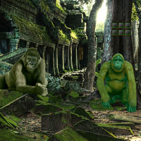 Free online flash games - Chimpanzee Forest Escape game - Games2Dress 