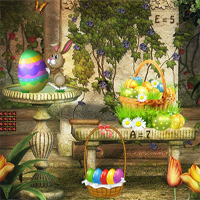 Free online flash games - 365Escape Magic Easter Garden game - Games2Dress 
