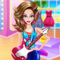 Free online flash games - Geek Fashion Girl Glulo game - Games2Dress 