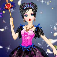 Free online flash games - Fantasy Dark Princess DidiGames game - Games2Dress 