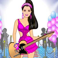 Free online flash games - Selena Gomez Rock Star game - Games2Dress 