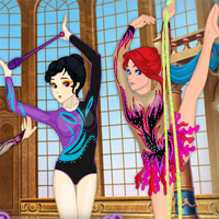 Free online flash games - Princess Gymnastic Olympics game - Games2Dress 