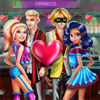 Free online flash games - Super Couples Valentine Party game - Games2Dress 