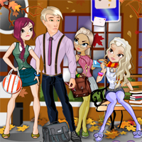 Free online flash games - Bus Stop Blues Girlgames game - Games2Dress 