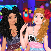 Free online flash games - Freshman Party At Princess College game - Games2Dress 