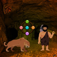 Free online flash games - Paleolithic Man Escape game - Games2Dress 