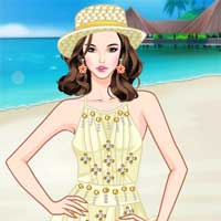 Free online flash games - Seaside Vacation game - Games2Dress 