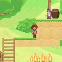 Free online html5 games - Dora Great Adventure PuPuGames