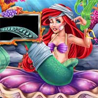 Free online flash games - Mermaid Princess Hospital Recovery game - Games2Dress 