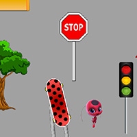 Free online flash games - Miraculous Ladybug Skate game - Games2Dress 