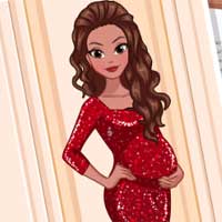 Free online flash games - Beyonce Maternity Style Salon ColorgirlGames game - Games2Dress 