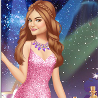Free online flash games - Lucy Hale Round The Clock game - Games2Dress 